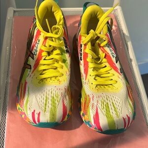 Vibrant Women’s ASICS Shoes with Multicolor Design